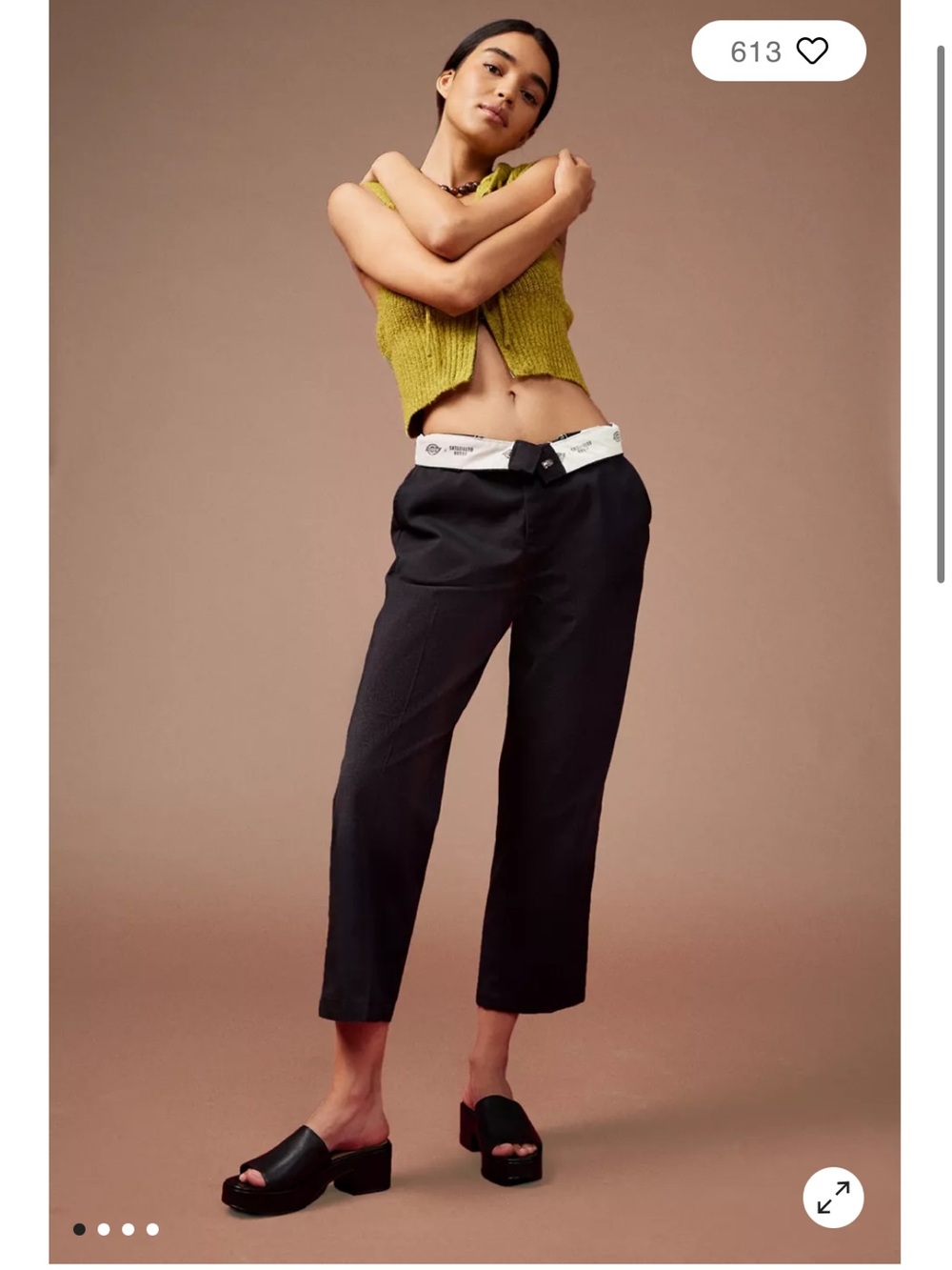 Dickies Urban Outfitters Exclusive High Waisted Ankle Pant